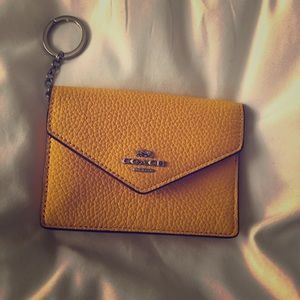 Coach leather wallet